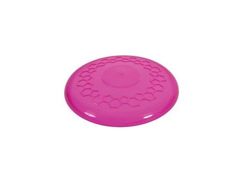 Hračka pes FRISBEE TPR POP 23 cm růžová Zolux - new