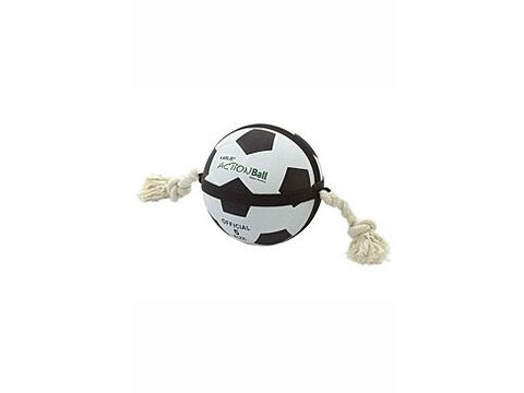 Karlie hračka pes míč přetahovací fotbalový 19cm 1ks