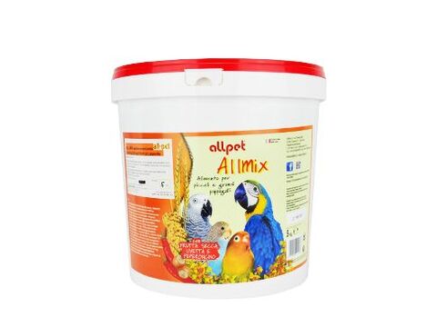 Krmivo pro Papoušky ALL MIX vaječná směs kyblík 5kg