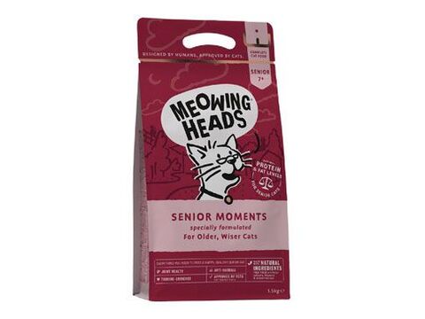 MEOWING HEADS Senior Moments NEW 1,5kg