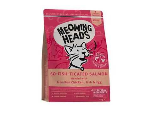 MEOWING HEADS So-fish-ticated Salmon 4kg