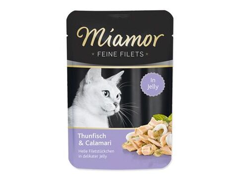 Miamor Cat Filet kapsa tuňák+kalam.100g