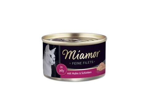 Miamor Cat Filet konzerva kuře+šunka 100g