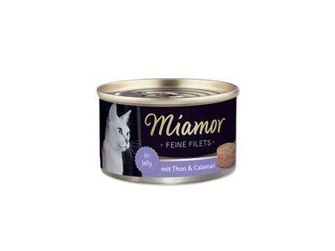 Miamor Cat Filet konzerva tuňák+kalamáry100g