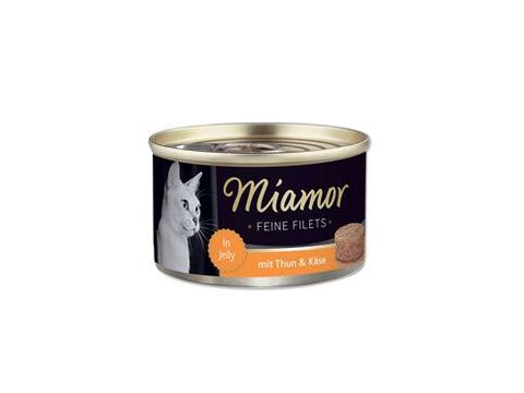 Miamor Cat Filet konzerva tuňák+sýr 100g