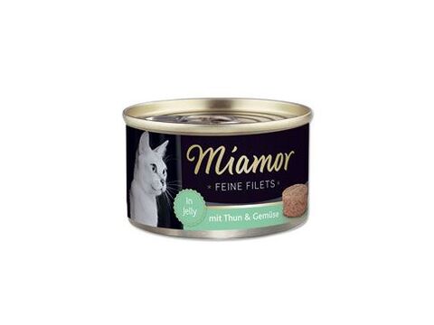 Miamor Cat Filet konzerva tuňák+zelenina100g