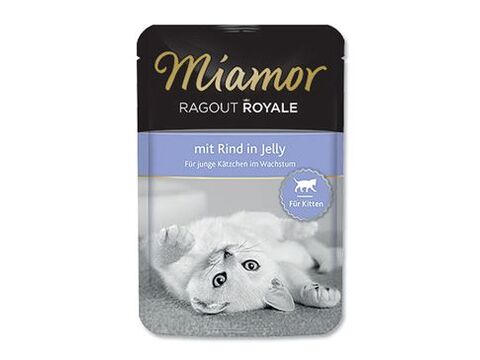 Miamor Cat Ragout Junior kapsa hovězí100g