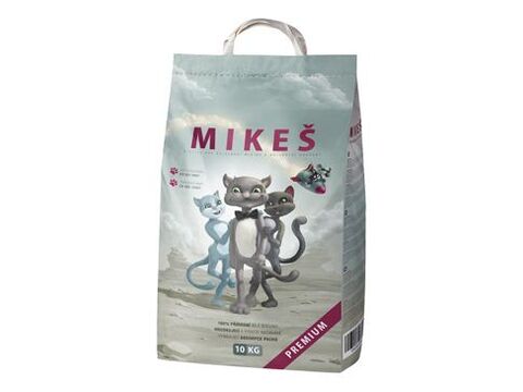 Mikeš Premium Podestýlka kočka pohlc. pachu 10kg