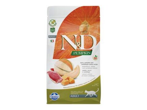 N&D GF Pumpkin CAT Duck & Cantaloupe melon 1,5kg