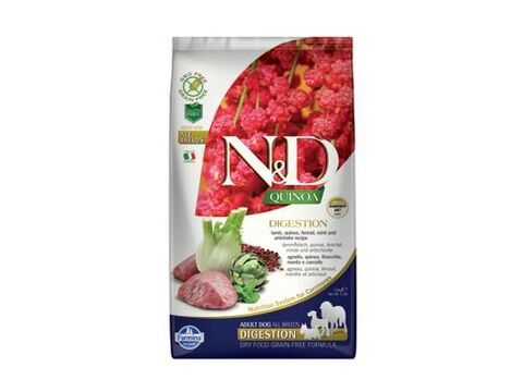 N&D GF Quinoa DOG Digestion Lamb & Fennel 2,5kg