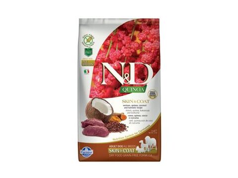 N&D GF Quinoa DOG Skin&Coat Venison & Coconut 2,5g