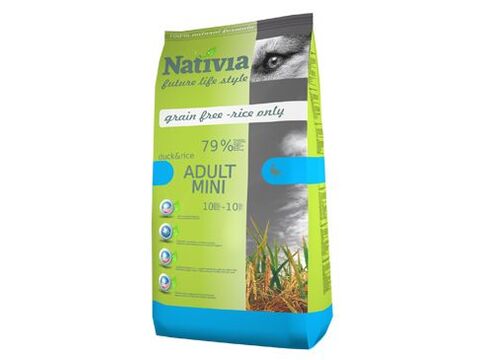 Nativia Dog Adult Mini Duck & Rice 3kg