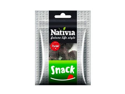 Nativia Dog pochoutka RAW SNACK 50g