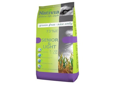 Nativia Dog Senior & Light 15kg