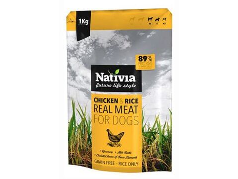 Nativia Real Meat Chicken & Rice 8kg
