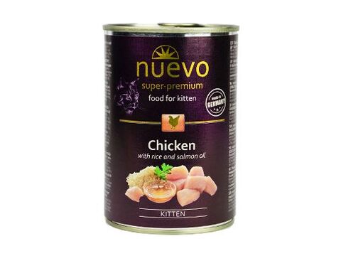 Nuevo kotě kuře konzerva 400g
