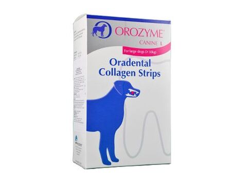 Orozyme enzymatické žvýkací plátky pro psy L nad 30kg 141g