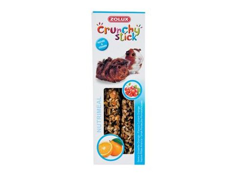 Pochoutka CRUNCHY STICK rybíz/pomeranč pro morče Zolux