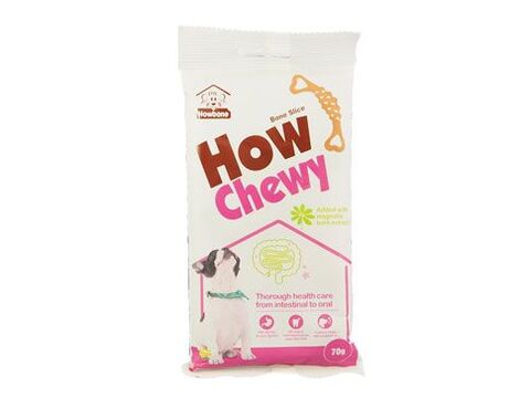 Pochoutka dentální How Chewy Bone Slice 70g