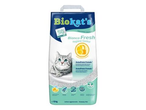 Podestýlka Biokat´s Bianco Fresh Control 10kg