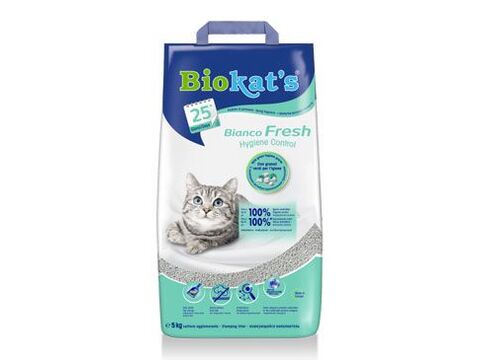 Podestýlka Biokat's Bianco Fresh Control 5kg