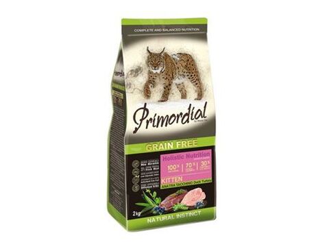 Primordial GF Cat Kitten Duck Turkey 2kg