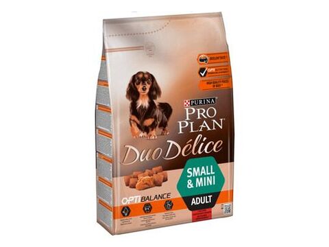 ProPlan Dog Adult Duo Délice Small & Mini Beef 2,5kg