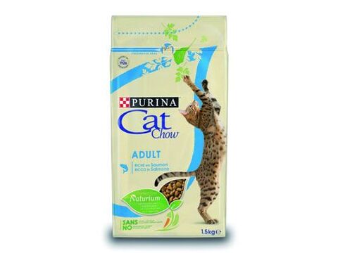 Purina Cat Chow - tuňák,losos 1,5kg