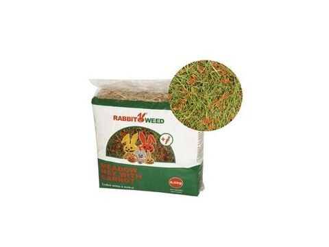 Rabbit Weed seno luční s mrkví 0,6kg