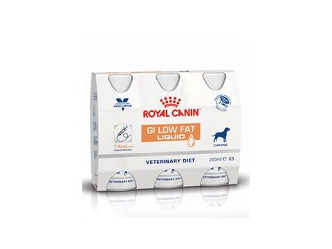 Royal Canin VD Canine Gastro Intest.LowFat Liq 3x200ml