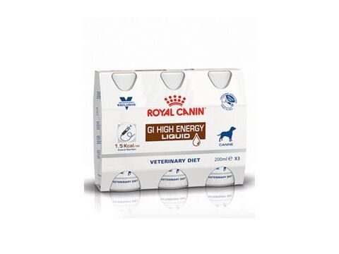 Royal Canin VD Canine Gastro Intestinal HE Liq 3x200ml