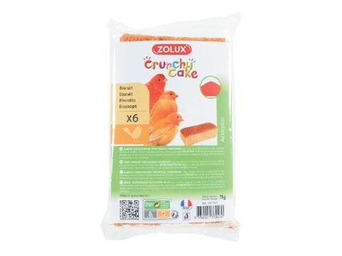 Sušenky pro ptáky CRUNCHY CAKE ACTICOLOR 6ks 75g Zolux