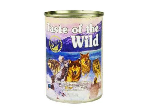 Taste of the Wild konzerva Wetlands Wild Fowl 375g