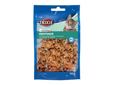 Trixie Denta Fun Dentinos vitamíny pro kočky 50g