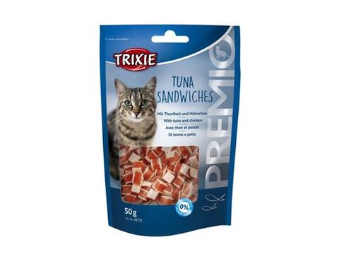 Trixie Premio Tuna Sandwiches tuňák a kuřecí kočka 50g