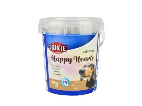 Trixie Soft Snack Happy Hearts jehněčí srdíčka 500g