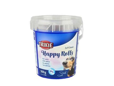 Trixie Soft Snack Happy Rolls tyčinky s lososem 500g