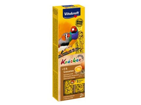 Vitakraft Bird Kräcker  egg finch tyč 2ks