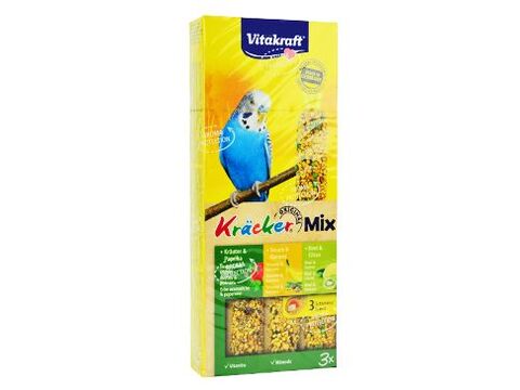 Vitakraft Bird Kräcker  fig/sesam/budgies tyč 3ks