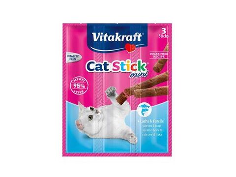 Vitakraft Cat pochoutka Stick mini Salmon+Trout 3x6g