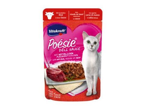 Vitakraft Cat Poésie DéliSauce kapsa hovězí 85g