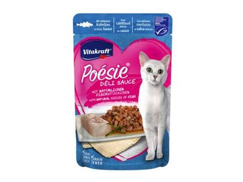 Vitakraft Cat Poésie DéliSauce kapsa treska 85g