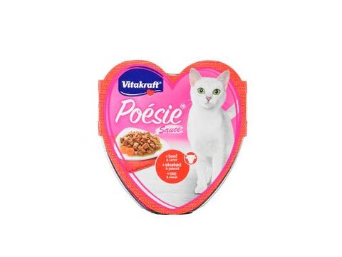 Vitakraft Cat Poésie konz. šťáva hovězí, mrkev 85g