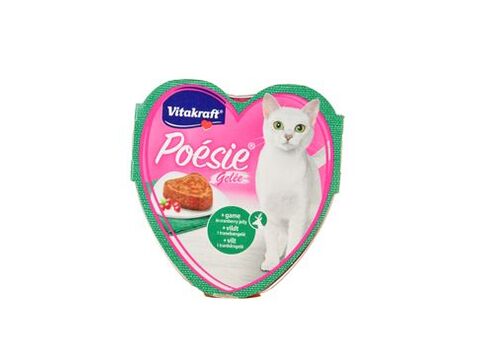 Vitakraft Cat Poésie konz. želé zvěř.,brusinka 85g