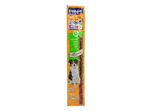 Vitakraft Dog pochoutka Beef Stick salami Zelenina 1ks