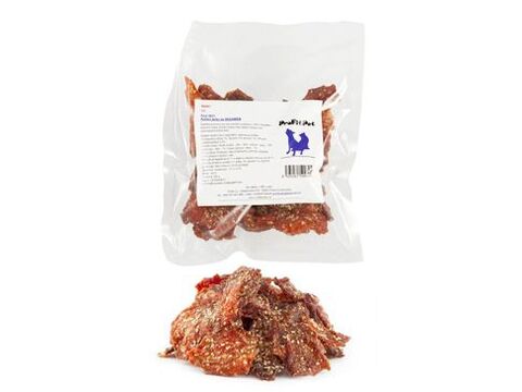 Want Dog poch. Sušené kuřecí Jerky se sezamem 250 g