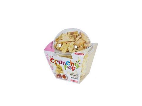 Zolux pochutka POPCORN jablko pro hlodavce 33g