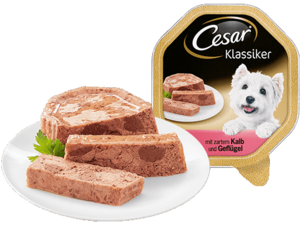 Cesar telecí a kuřecí 150g