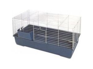 Klec Bunny Bungallow chrom skládaná 100cm