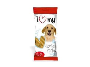 I LOVE MY DOG Palmsek Dental Sticks 6ks/90g